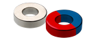 Ndfeb Magneten - Kreisring - diametral magnetisiert Senkrecht auf die Achse